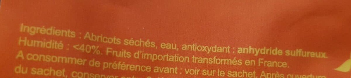 Favols Abricots moelleux packshot