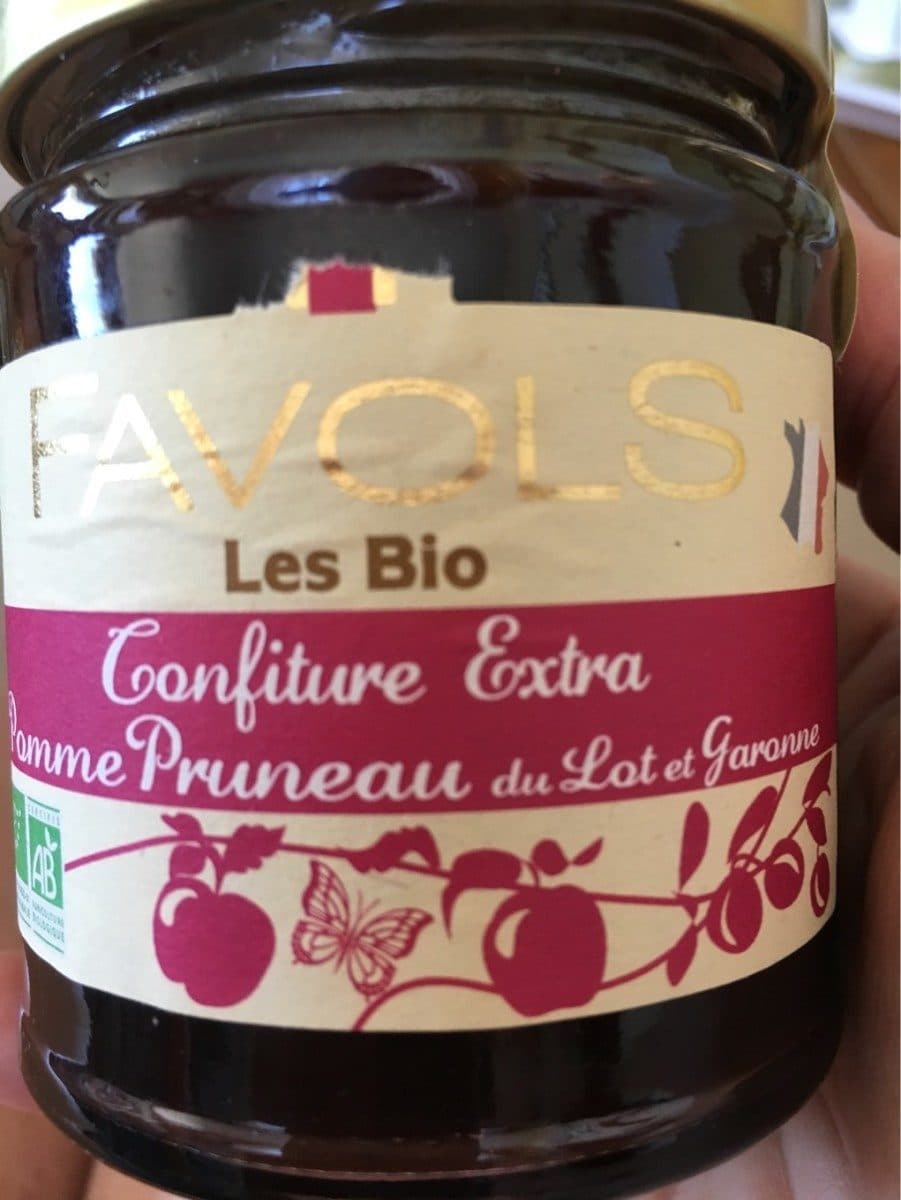 Favols Confiture extra pomme pruneau du lot et garonne packshot