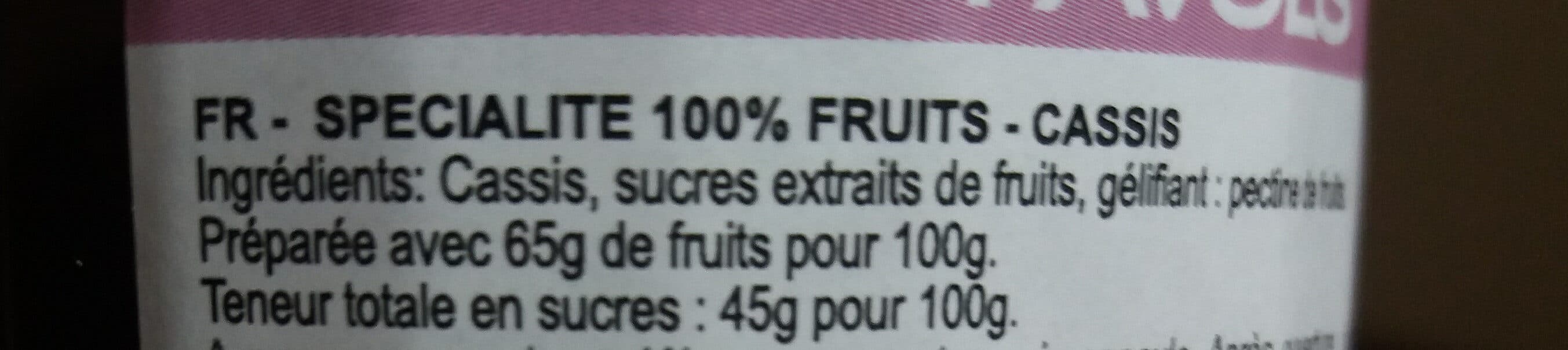 Favols Les fruitessences Cassis packshot