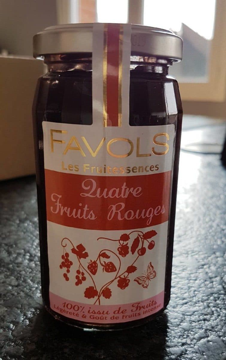 Favols Fruitessences quatre fruits rouges packshot