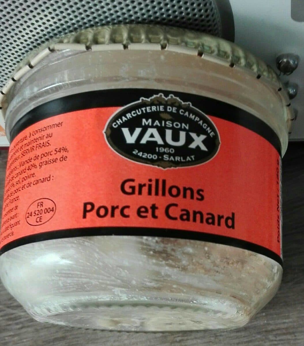 Open Food Facts Grillons Porc et Canard packshot