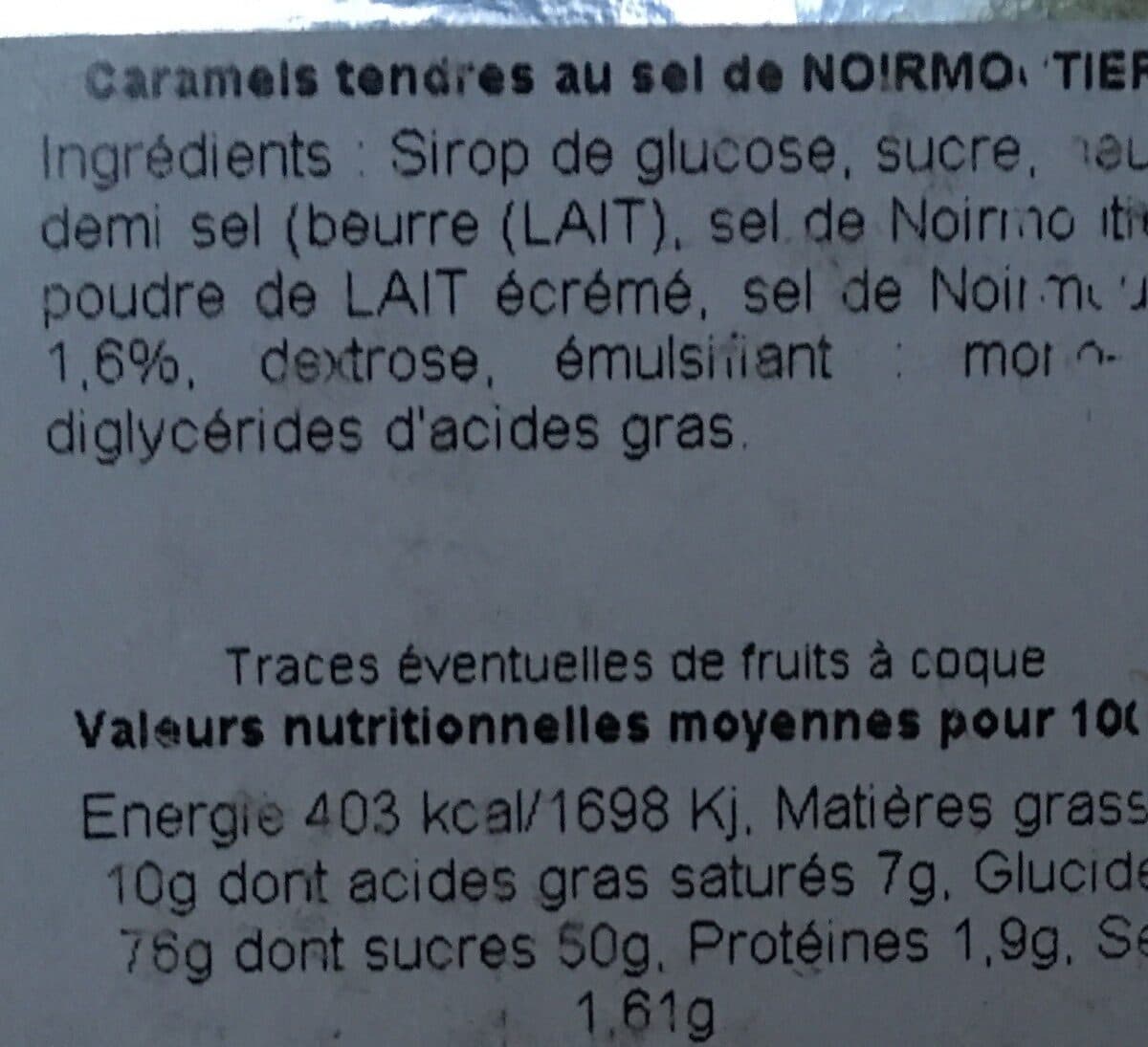 Pinson Caramels tendres packshot