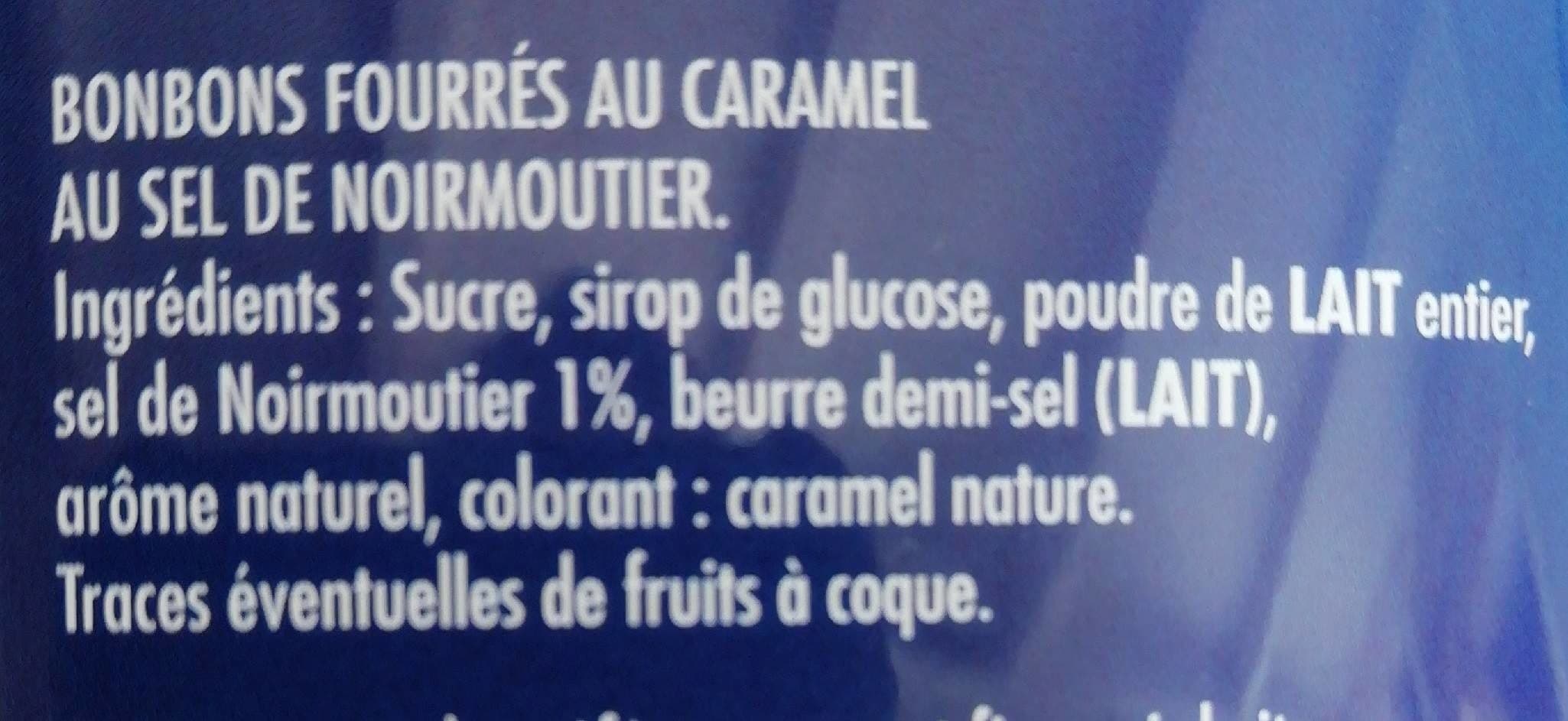Pinson Bonbons fourrés au CARAMEL au sel de noirmoutier packshot