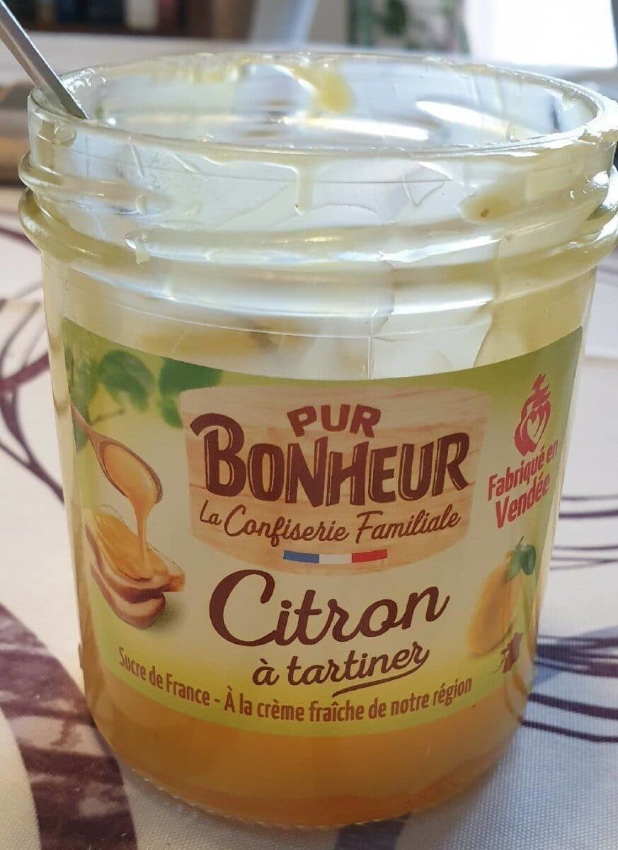 Pur bonheur Citron à tartiner packshot