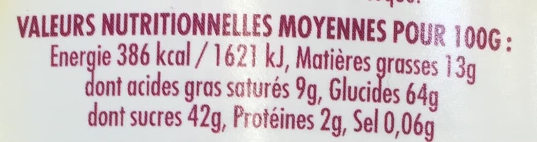 Pur Bonheur Vanille à tartiner packshot
