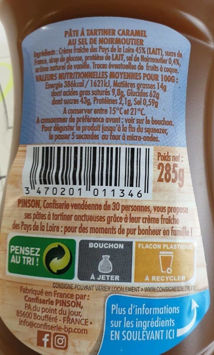 Pur Bonheur Caramel au sel de Noirmoutier packshot