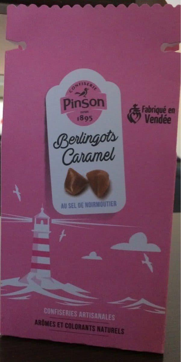 Pinson Berligots Caramel packshot