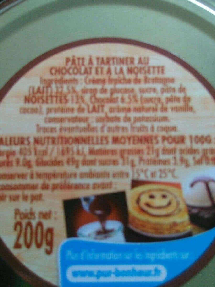 Pinson Choco noisette à tartiner packshot