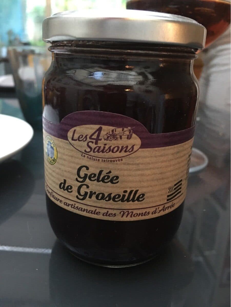 Les 4 saisons Gelée de groseilles packshot