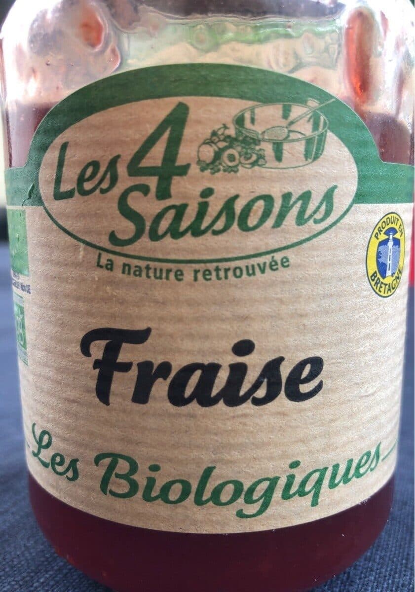 Les 4 Saisons Conf 4 Saison Bio Fraise packshot