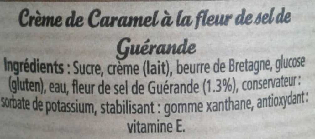 Les 4 saisons Crème de caramel à la fleur de sel de Guérande packshot