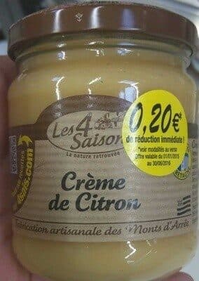 Les 4 Saisons Crème de Citron packshot