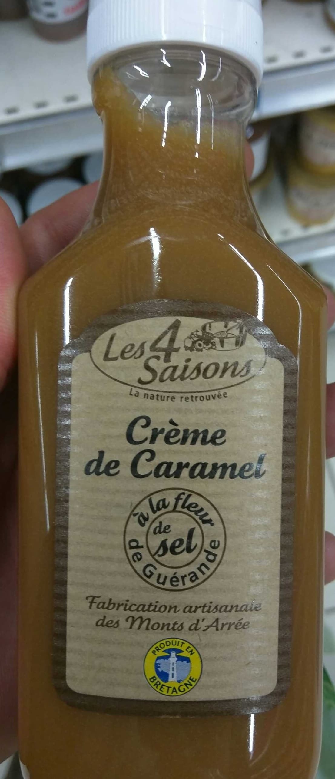 Les 4 Saisons Crême de Caramel à la fleur de sel de Guérande packshot