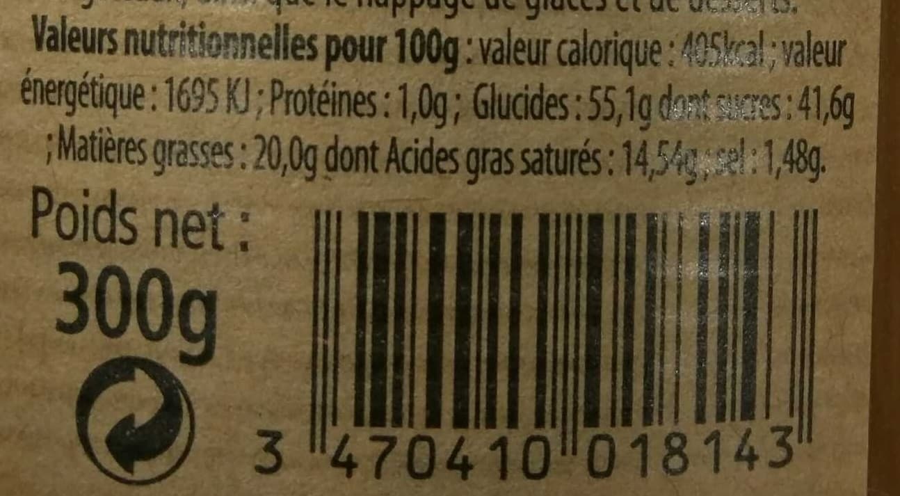 Les 4 Saisons Crême de Caramel à la fleur de sel de Guérande packshot