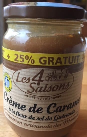 Les 4 Saisons Crème de Caramel à la fleur de sel de Guérande packshot