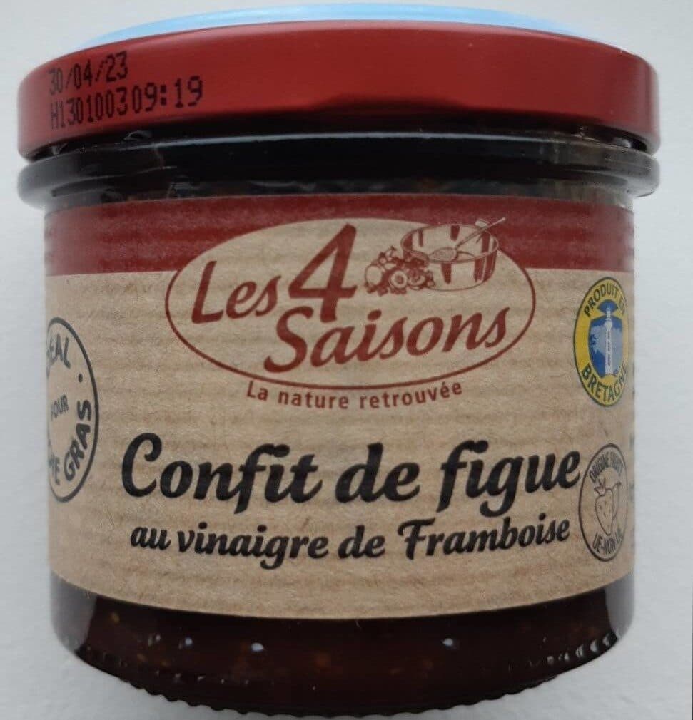 Les 4 Saisons Confit de figue au vinaigre de framboise packshot