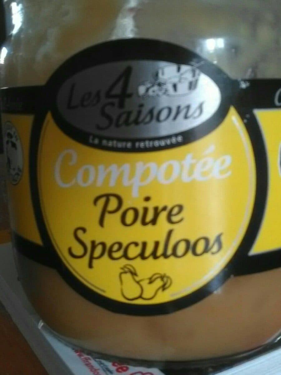 Open Food Facts Compotee poire spéculoos packshot