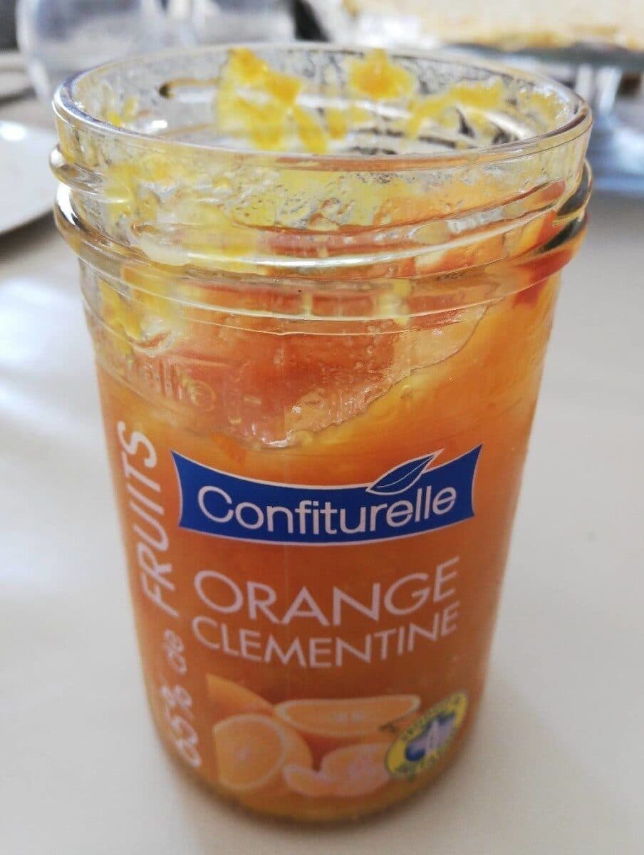 Confiturelle Confiture de fruits (orange et clémentine) packshot