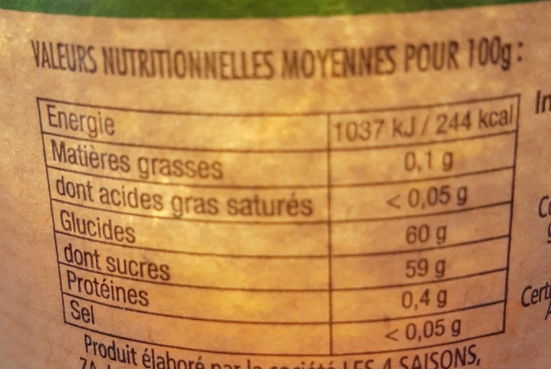 Les 4 Saisons Confiture clémentine Corse packshot