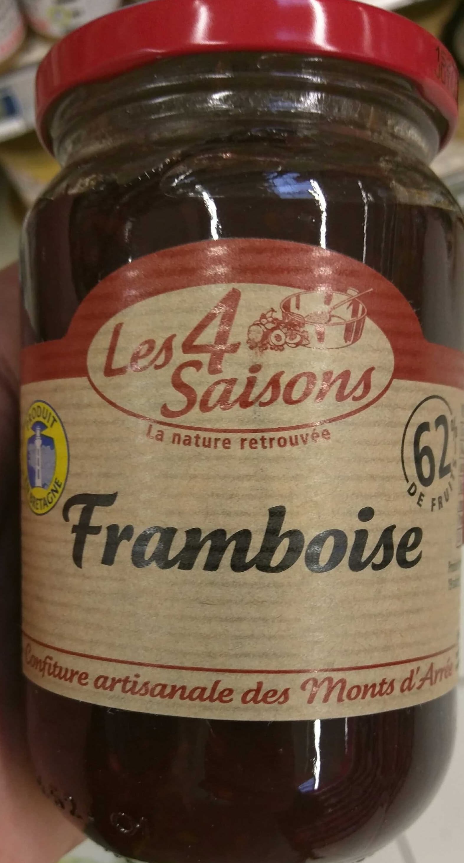 Les 4 Saisons Framboise packshot