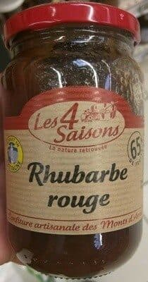 Les 4 Saisons Rhubarbe rouge packshot