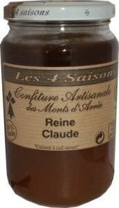 Les 4 Saisons Confiture de reines claudes Les 4 Saisons packshot