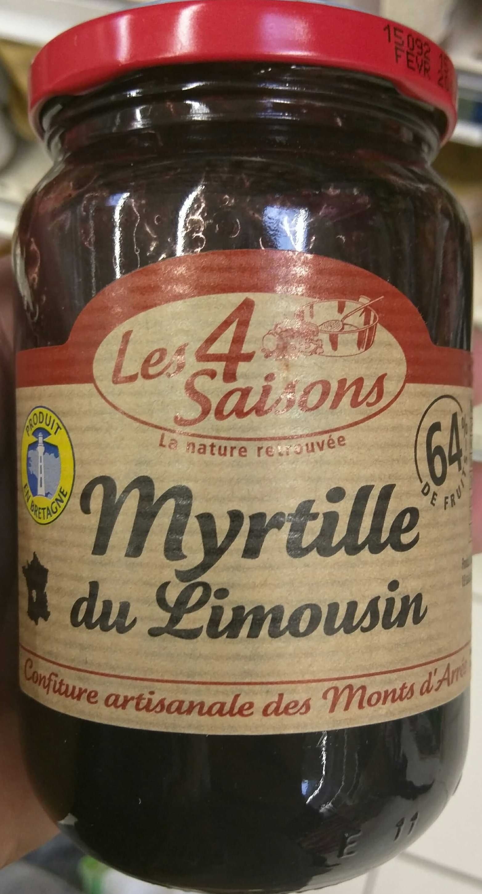 Les 4 Saisons Myrtille de Bretagne packshot