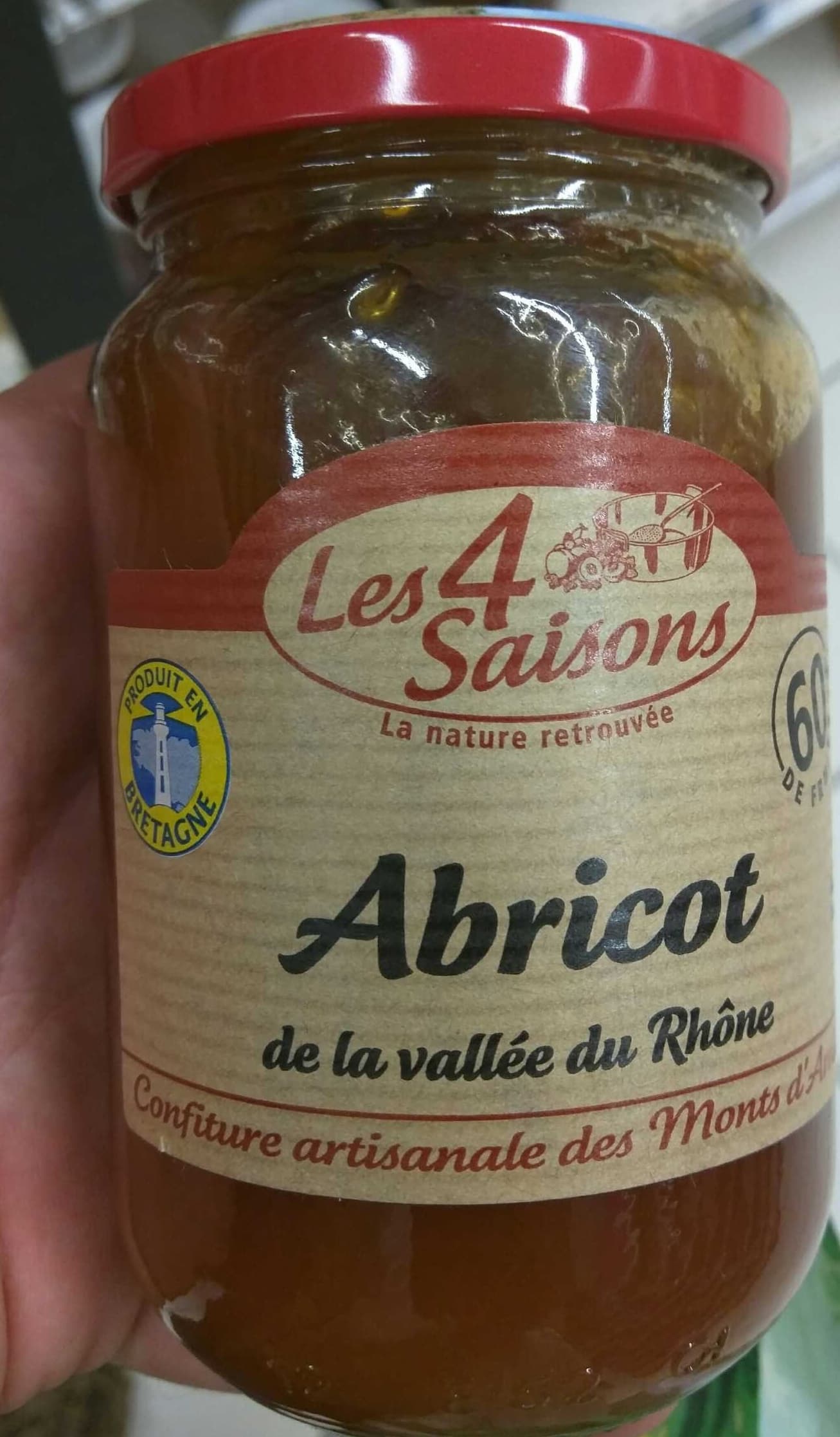 Les 4 Saisons Abricot de la Vallée du Rhône packshot