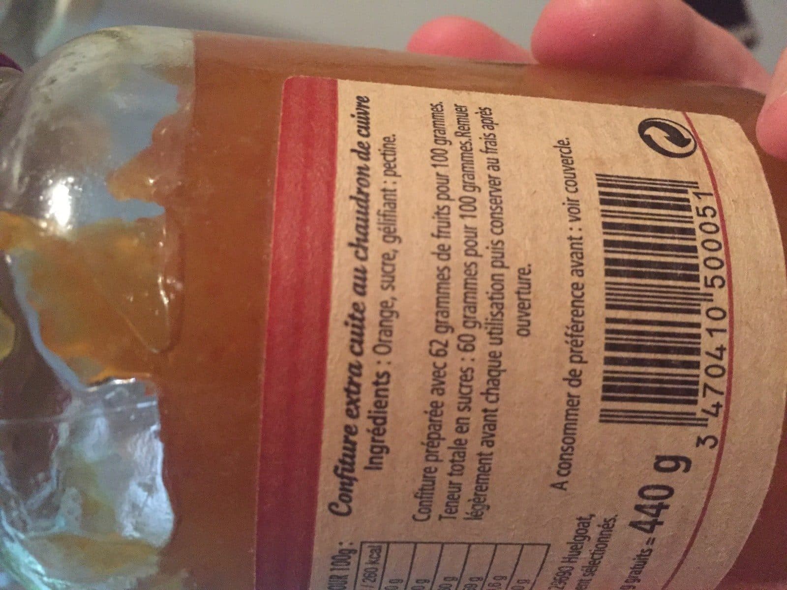 Les 4 Saisons Confiture à l'orange packshot
