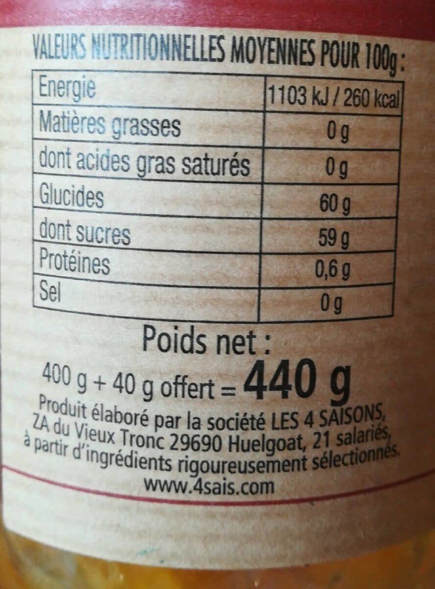Les 4 Saisons Confiture à l'orange packshot