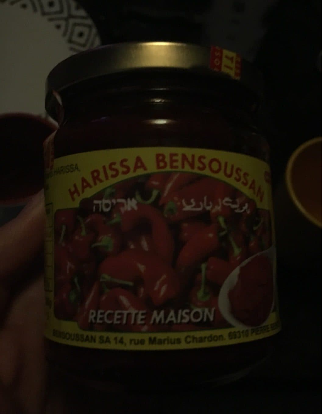 Harissa Bensoussan Harissa Maison Bocal Bensoussan packshot
