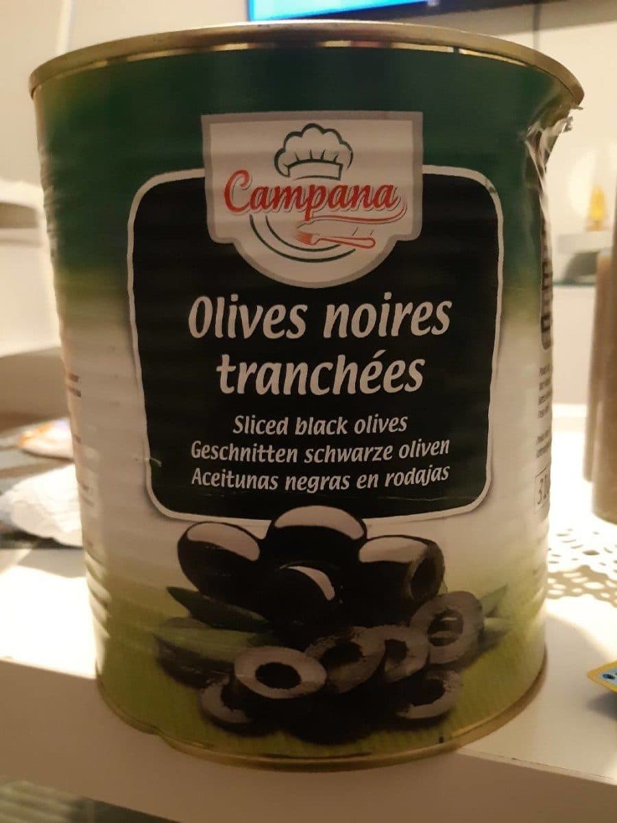 Open Food Facts Olives noires tranchées packshot