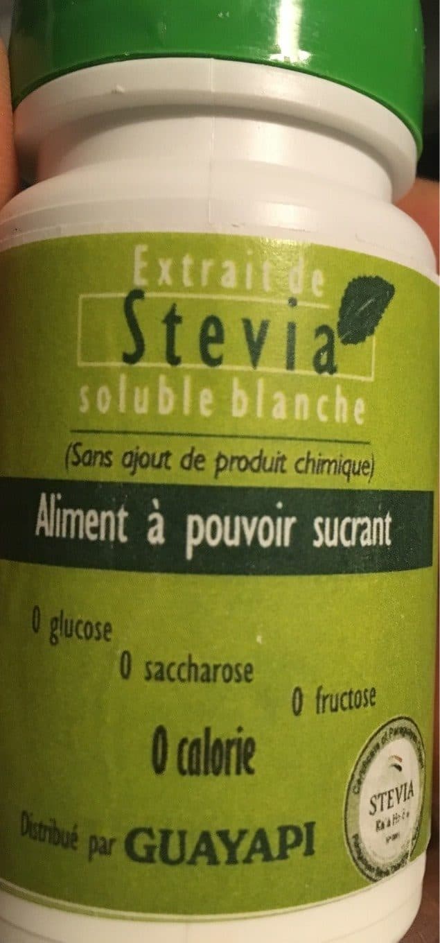 Guayapi Stévia soluble blanche poudre packshot