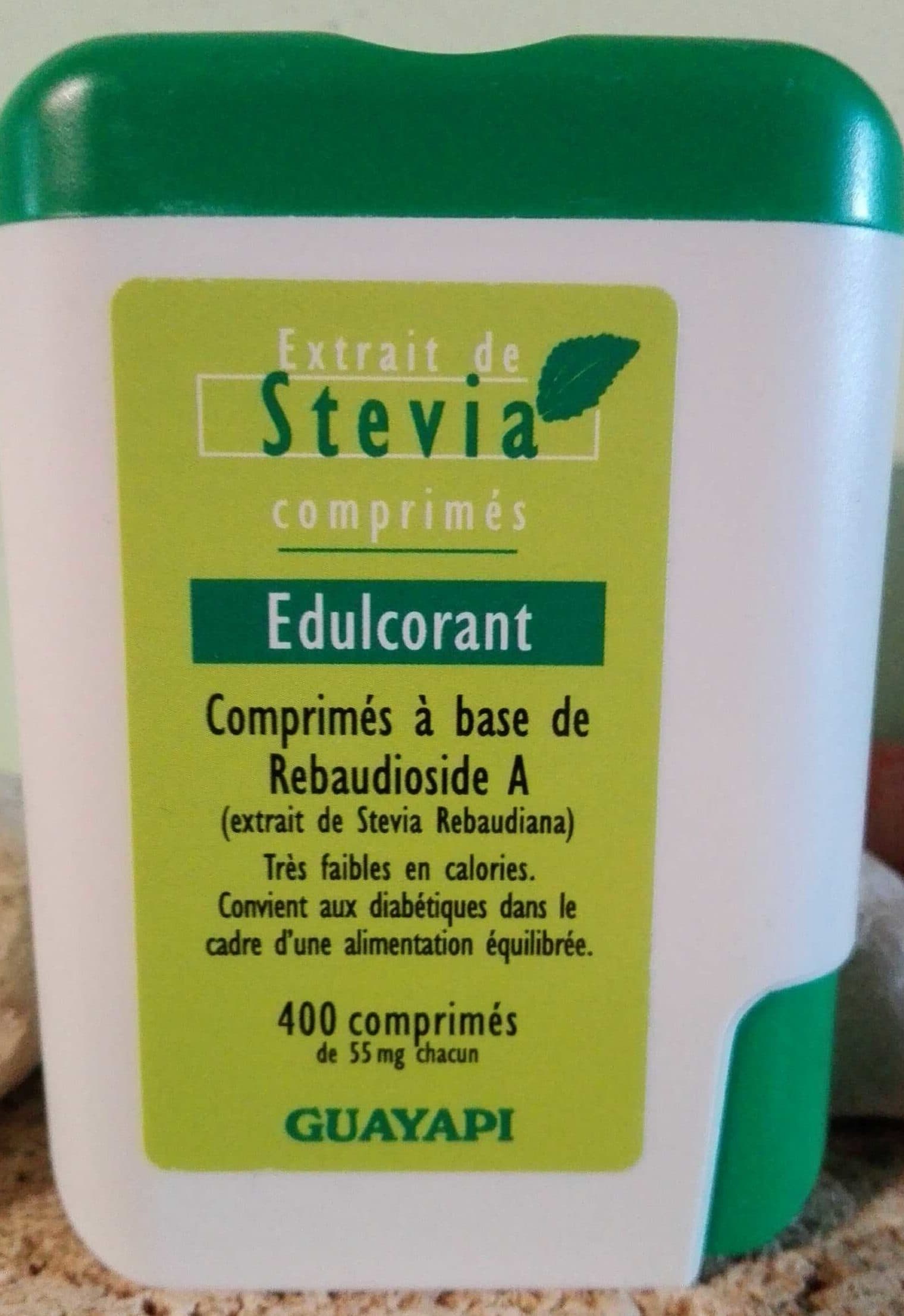 Guayapi Stévia - 400 comprimés packshot