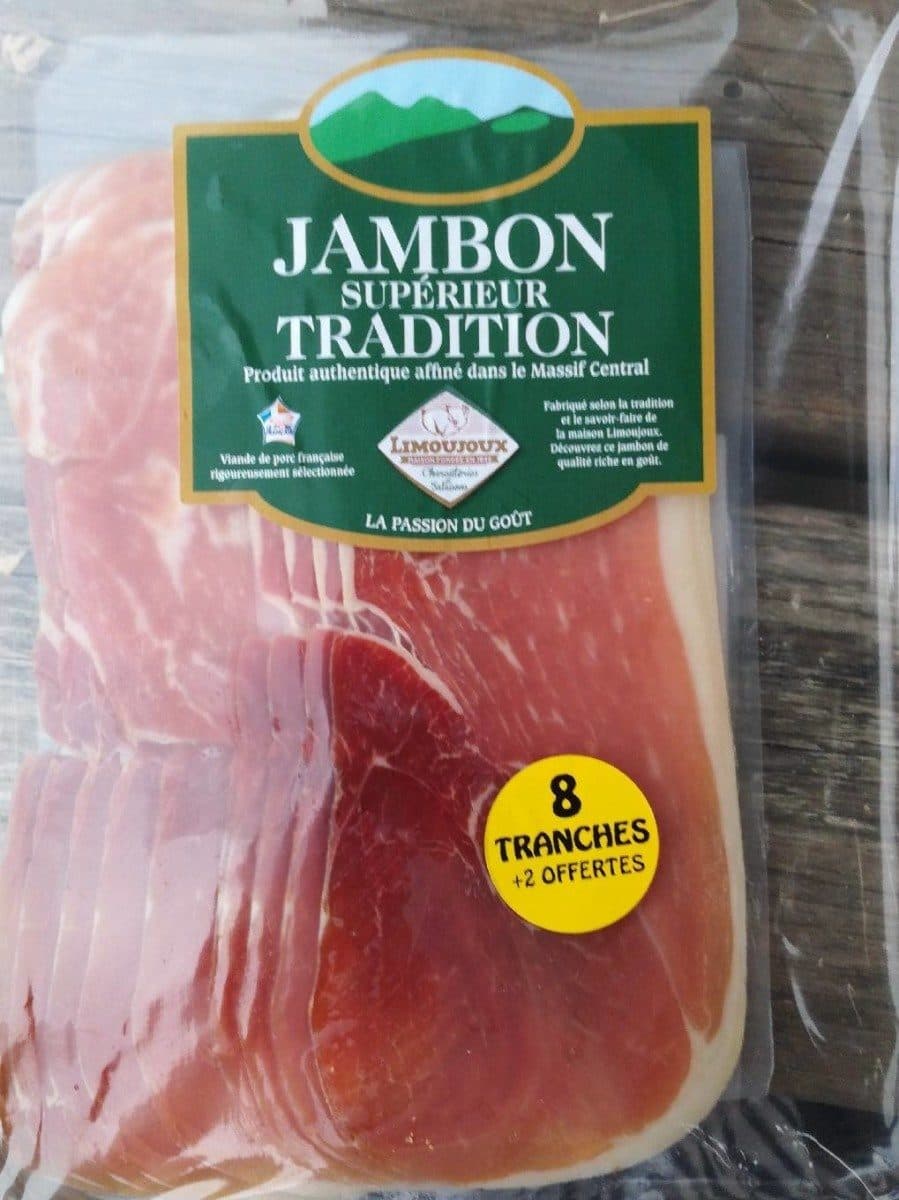 Open Food Facts Jambon sec superieur packshot