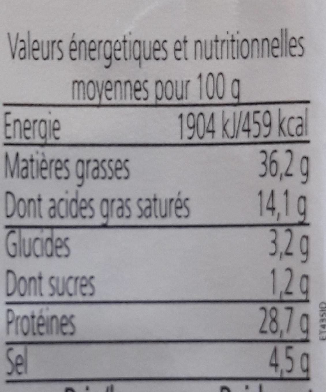 Noix Saucisson sec aux noix packshot