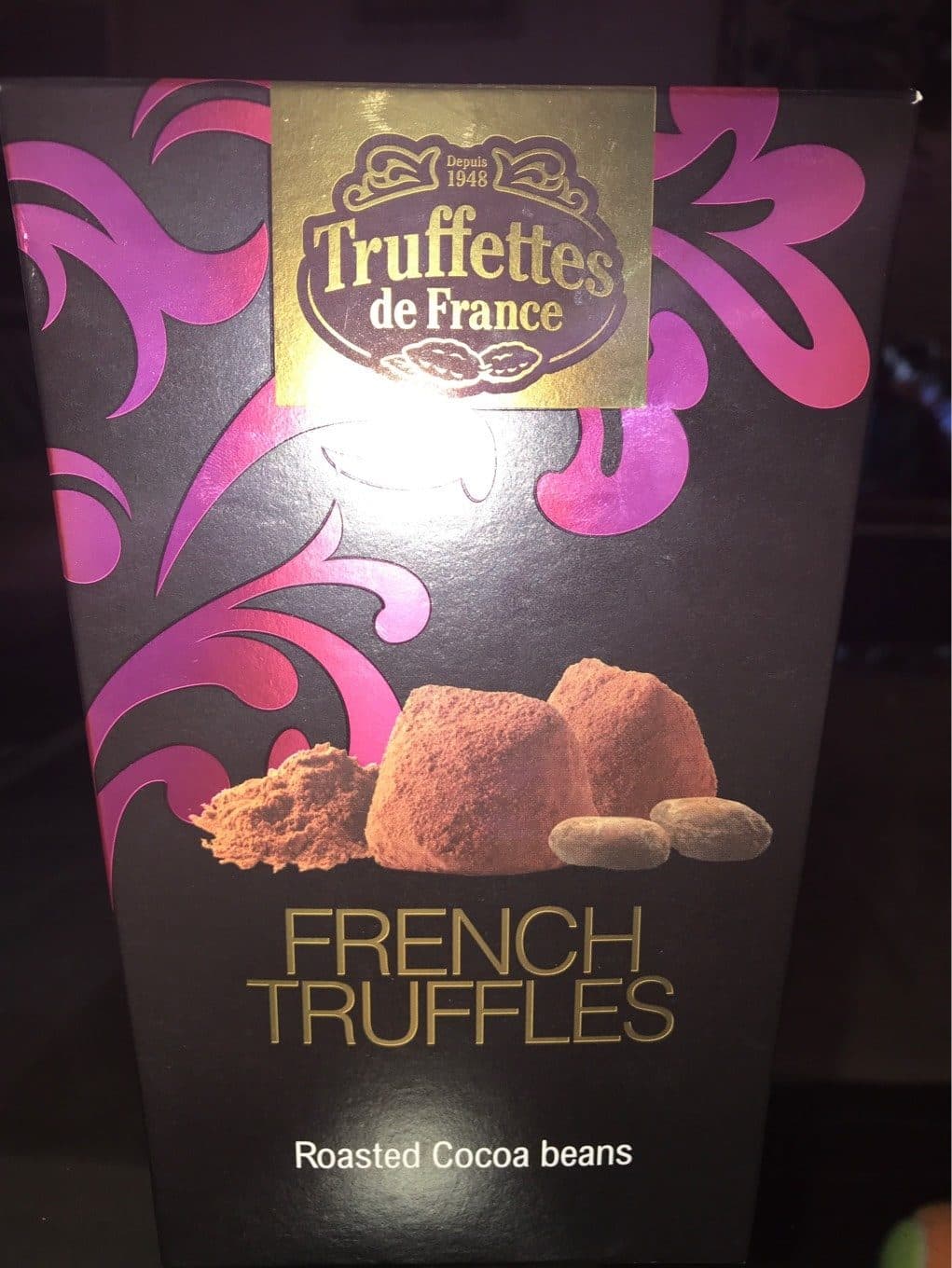 Trufettes De France French truffles packshot