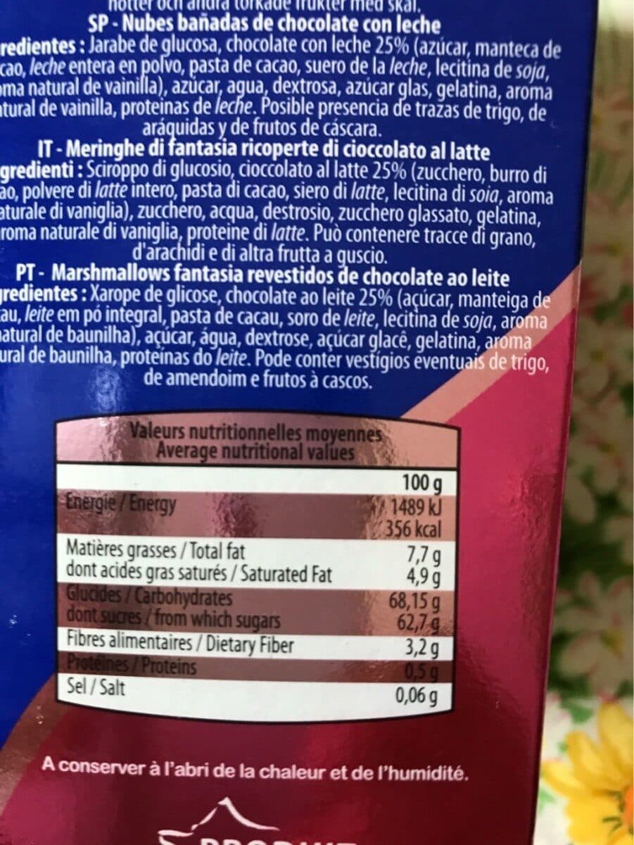 Truffettes De France Guimauves au chocolat au lait packshot