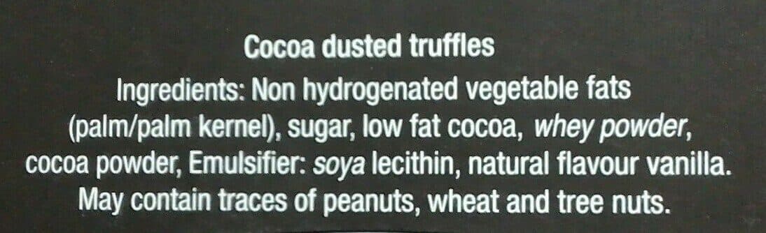 Truffettes de France Truffes fantaisies nature packshot