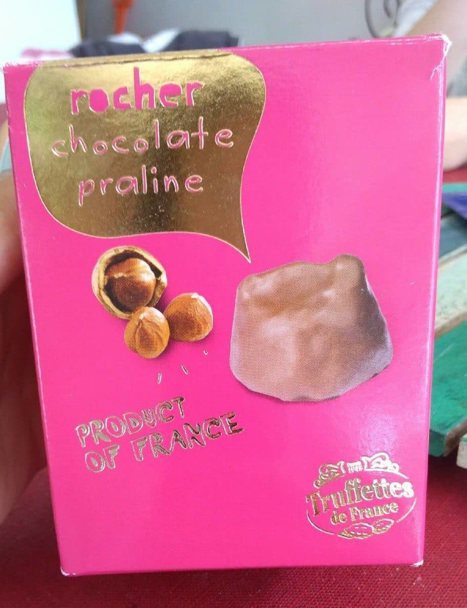 Truffettes De France Rocher chocolate praline packshot