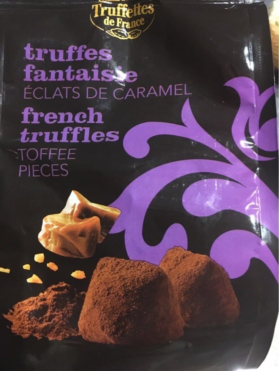 Truffettes De France Truffes fantaisie éclats de caramel packshot