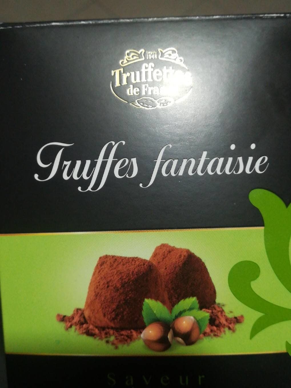 Truffettes De France Truffes fantaisie saveur noisette packshot