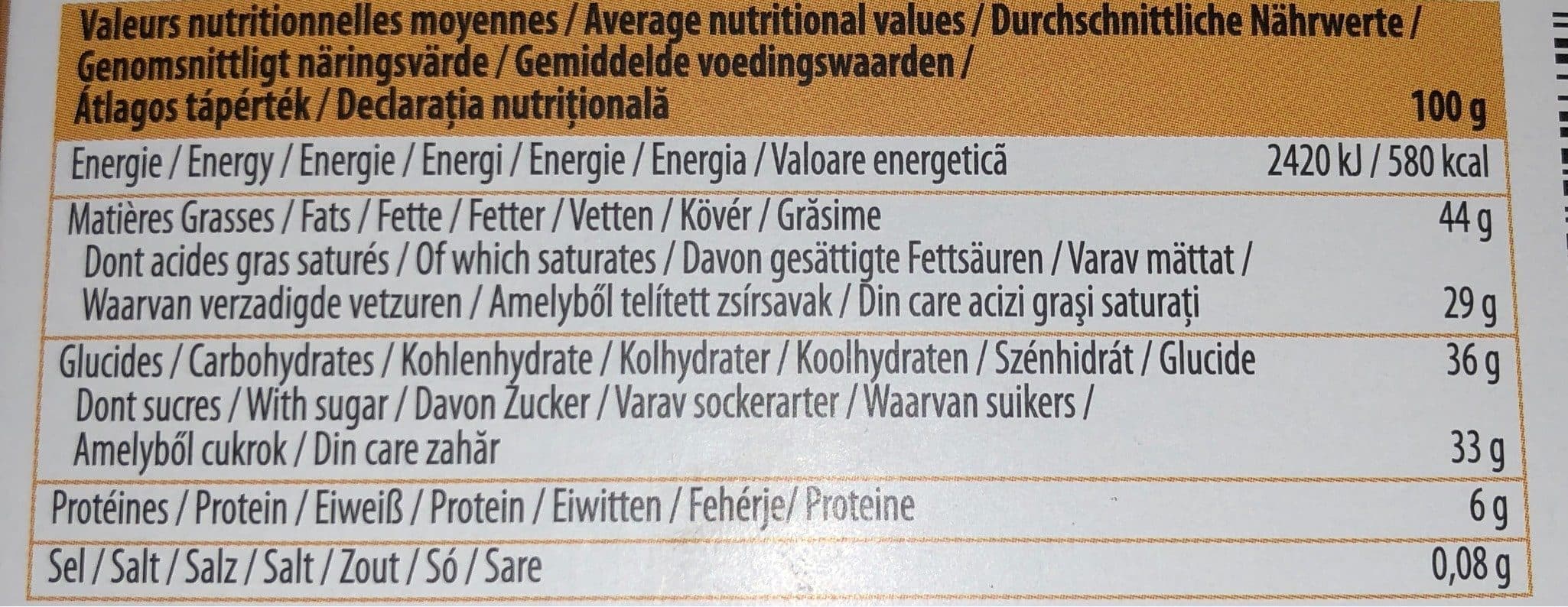 Chocmod Ecorces d'orange packshot