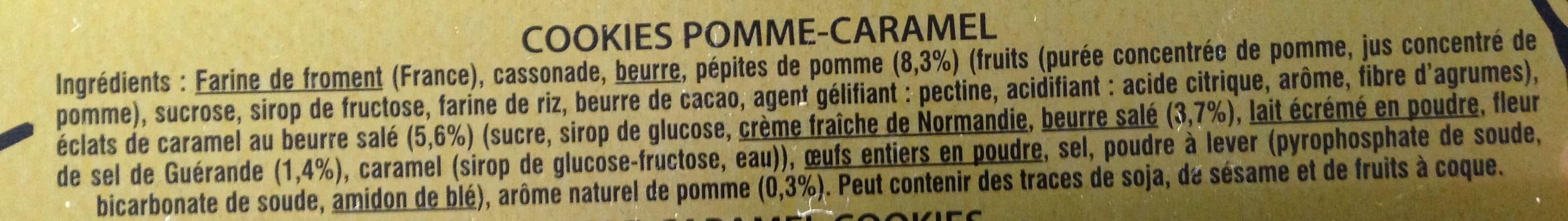 La Mère Poulard Les Cookies de la Mère Poulard Pomme-Caramel packshot
