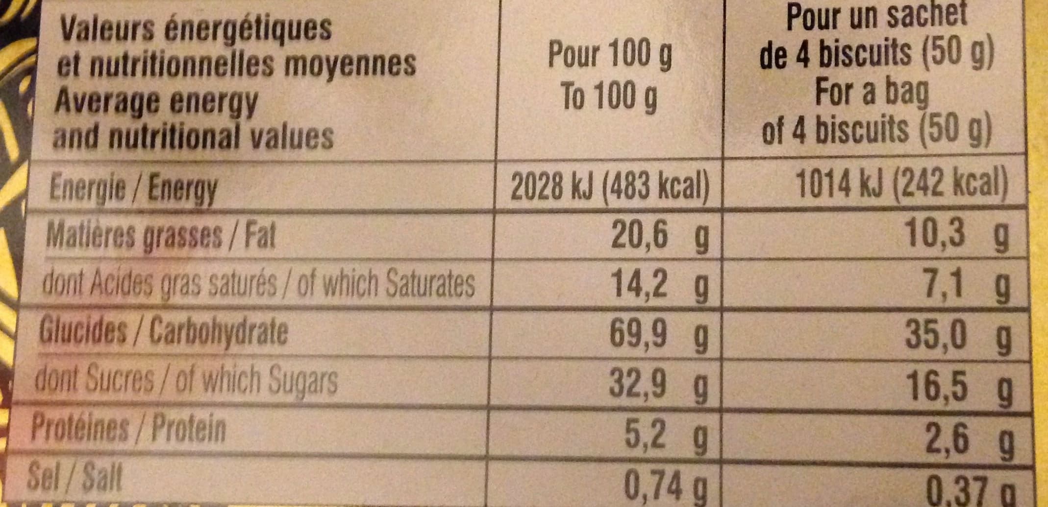 La Mère Poulard Les Cookies de la Mère Poulard Pomme-Caramel packshot