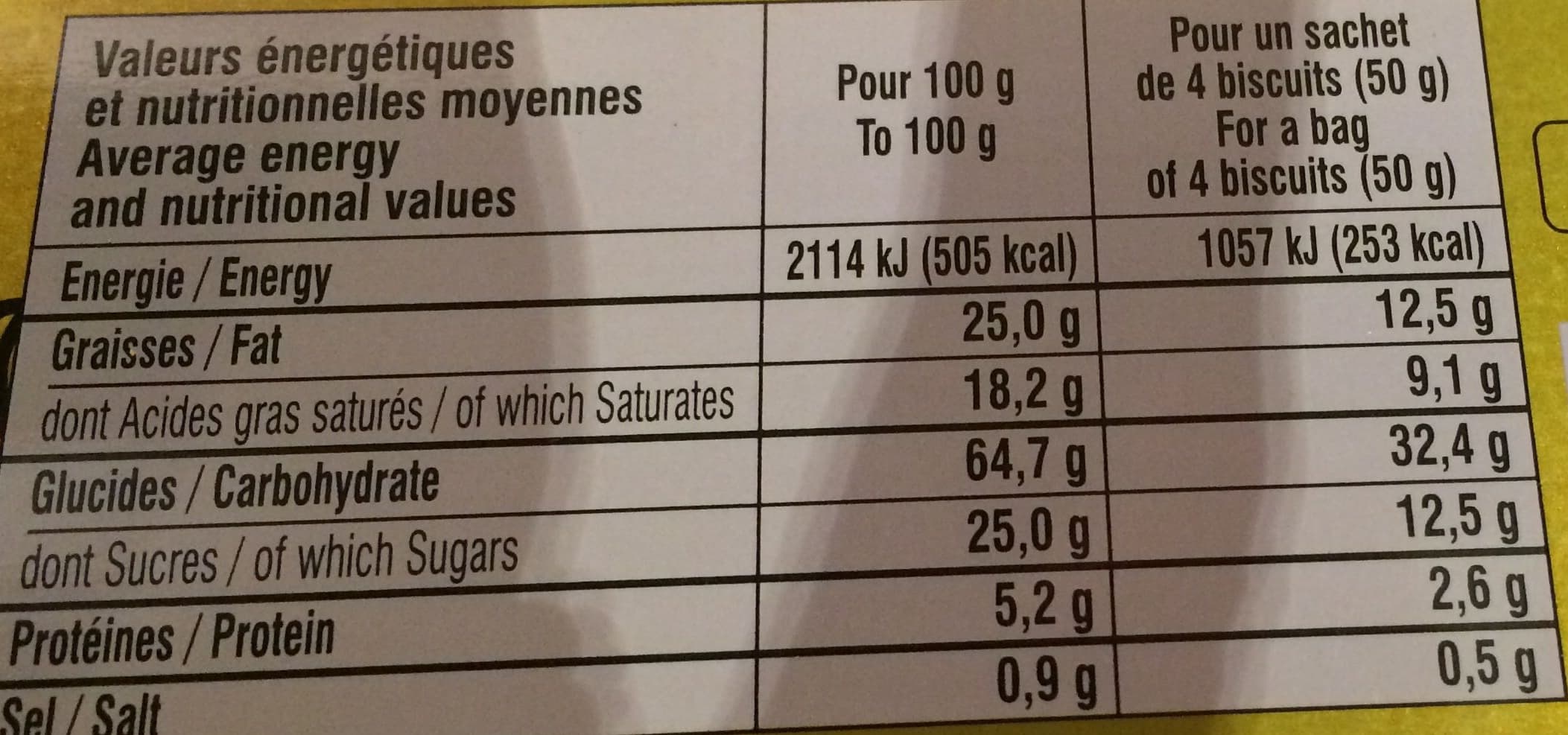 La Mère Poulard Les cookies de la Mère Poulard Caramel packshot