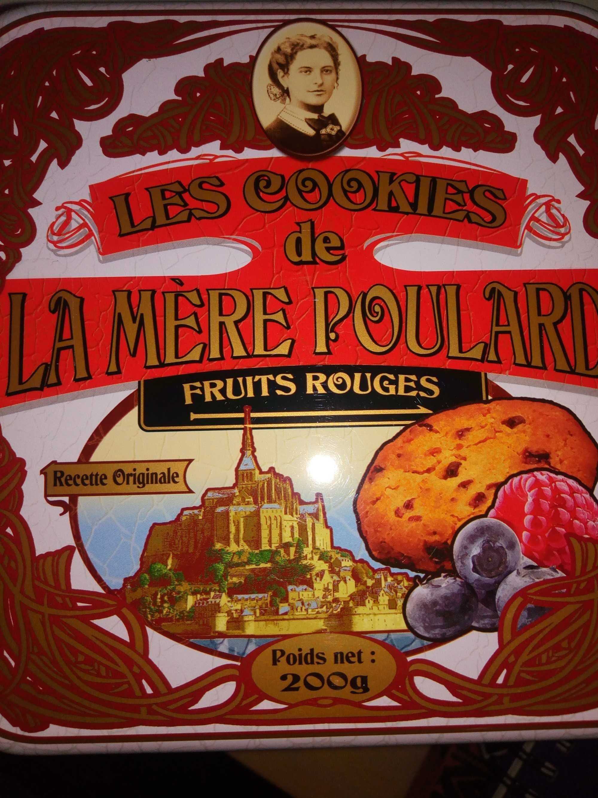 La Mère Poulard Les Cookies de la Mère Poulard Fruits Rouges packshot