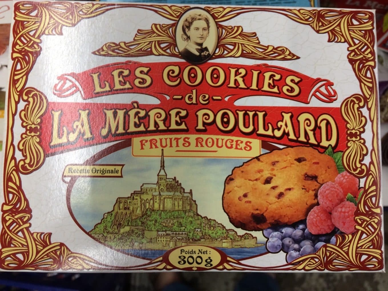 Mère Poulard Les Cookies de la Mère Poulard Fruits Rouges packshot