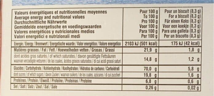 La Mère Poulard Les Sablés de La Mère Poulard packshot