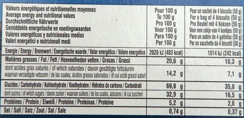 La Mère Poulard Les Cookies de la Mère Poulard Pomme-Caramel packshot